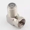 Conector F de Ângulo Reto Tipo F Britânico F Macho para F Fêmea F Macho para F Fêmea Conector para Receptor de TV HD
