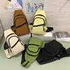 Bolso de pecho multifuncional, mochila unisex, bolso cruzado deportivo casual, bolso para botella de agua de color sólido, bolso de un solo hombro, bolso para estudiante de ciclismo