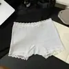 5041 Calzoncillos tipo bóxer para mujer, Shorts de cuatro esquinas de algodón puro, Sin pellizcos, Shorts de seguridad anti-exposición, Dos en uno