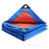 Lona Impermeable y a Prueba de Sol Pe Plástico Hule Azul y Naranja Doble Capa Lona para Camión Paño Impermeable Lona Paño para Corte con Cuchillo Parasol