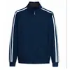 Comercio Exterior Wholesale Chaqueta Casual de Cuello Alto Chaqueta de Tres Barras para Hombre Correr Deportes Estudiante Uniforme de Béisbol Barato Cárdigan Superior