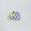 Acessórios de Resina de Frutas Grandes de Verão que Brilham no Escuro Capa de Celular Suporte Airbag Acessórios