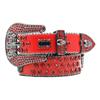 Cinturón de calavera con pedrería cinturón de diamantes para hombre cinturón de aleación de zinc para mujer hip-hop calle personalidad punk viento rojo neto outlet de fábrica