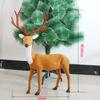 Brinquedo de pelúcia de natal alce veado sika decorações de árvore de Natal adereços de layout de cena de janela de shopping center