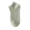 Calcetines cortos de verano para hombre, de algodón puro, desodorantes, absorbentes del sudor, finos, deportivos, de malla transpirable, para verano