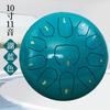 Tambor Etéreo de Acero de Lengüetas de 10 Pulgadas 11 Tonos 13 Tonos Profesional Principiante Instrumento de Percusión para Niños Disco de Mano Tambor Olvídame