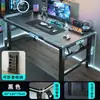 Escritorio de computadora, escritorio para juegos en casa, escritorio plegable simple para dormitorio, escritorio de trabajo, escritorio de estudio para estudiantes, escritorio de oficina