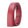 Cinturón de cuero de 2 capas para hombre de 3,5 cm de producto Guan con cuerpo cinturón para hombre hebilla automática sin cabeza fabricantes de cinturones de cuero venta al por mayor