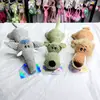 Juguete de peluche para mascotas transfronterizo, diseño de animal pequeño, duradero y resistente a las mordidas, emite sonidos, proporciona entretenimiento para perros, estilo de dibujos animados