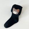 Venta al por mayor de medias para bebé, pantimedias para niña, leggings de algodón con estampado de oso de dibujos animados, otoño
