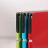 Venta al por mayor de fábrica oficina estudiante papelería inserto bolígrafo clip para cuaderno bolígrafo bloc de notas de tapa blanda cuero