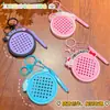 Chaveiro Descompressão Desenho Animado Sanrio Bola de Aço Magnética Chaveiro Mochila Pequeno Pingente Chaveiro de Descompressão para Casal Enfeites para Pendurar