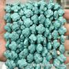 14mm pedra natural cristal ágata trevo de quatro folhas contas soltas semi-acabadas pulseira faça você mesmo acessórios de joias antigas atacado