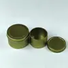 Frascos de Velas en Stock de Fábrica, Cajas Redondas de Lata para Velas Aromáticas de 8 oz, Latas Pequeñas de Metal, Mini Cajas de Lata Portátiles para Almacenamiento