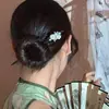 Horquilla de borla para mujer, horquilla de ébano negro de alta gama, horquilla estilo antiguo para Hanfu, horquilla de madera estilo chino nuevo, accesorio para el cabello
