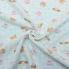 Tecido de Gaze Crepe de Algodão Dupla Camada para Roupa de Casa Adulto