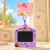 Llavero Original Pizarra para Dibujar Capibara para Mujeres Lindo Dibujo Animado Pizarra para Escribir Dibujar Colgante para Mochila de Estudiante Pequeño Regalo