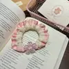 Scrunchie retrô com estampa de leopardo cor de café para outono, estilo coreano, moderno, versátil, elástico durável para rabos de cavalo e acessórios de cabelo