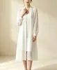 Camisa de Chiffon Solta Versátil Estilo Coreano para o Trabalho Fina Respirável Roupa de Proteção Solar Longa Cardigã Estola Novo Estilo de Verão