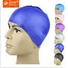 Treinamento de Natação Touca de Silicone para Natação Adulto Espessada Partícula Interna Fabricante de Touca de Natação Venda por Atacado Cuidados com o Cabelo Proteção Solar
