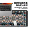 Venta al por mayor del fabricante Popular transfronterizo Estilo exótico retro persa Alfombrilla de ratón grande para escritorio con bloqueo de bordes de caucho natural
