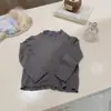 Novedad de Otoño¡Quédatelo para ti! Camiseta de manga larga con volantes de doble capa, súper fácil de combinar, suave y acogedora para bebés niñas