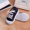 [Liquidación de Pérdidas] Zapatos Coreanos de Lona para Niños Niños y Niñas con Cordones Zapatos para Bebés y Niños Pequeños 1-4 Años