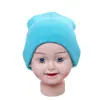 Gorro de Punto para Bebé de 1 a 5 Años 2024 Otoño e Invierno Gorro Infantil Niños y Niñas Color Sólido Lana Cálido de Invierno Gorro de Caramelo