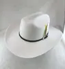 Chapéu de Cavaleiro Masculino Mais Vendido na Amazon Transfronteiriço, Chapéu de Feltro, Lã Sintética Cor de Camelo, Chapéu de Cowboy Ocidental Ajustável