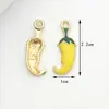 Accesorios Populares de Joyería Transfronterizos: Llevando un Sombrero Pimiento Rojo Joyería Hecha a Mano DIY, Accesorios de Joyería DIY de Aleación Lindos de Dibujos Animados