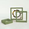 Caja de Suspensión Pe Film Spot Transfronteriza con Base Caja de Exhibición de Joyería y Juguetes Caja de Almacenamiento de Joyería Portátil y Duradera