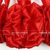 Tela Roja Grande Delgada de Poliéster Tela Roja Decoración Festiva de Boda Rojo Brillante Rojo Rojo Tela de Seda Poliéster Tafetán