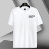 Fabricante Original Verano Seda de Hielo Secado Rápido Manga Corta Superior Delgado Camiseta de Manga Corta para Hombre Tendencia Holgada Deportiva Versátil t