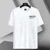 Fabricante Original Verano Hielo Seda Secado Rápido Manga Corta Tops Delgados Versátiles Camisetas de Manga Corta para Hombre Tendencia Holgado Deporte