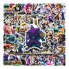 100 Hero League Jogo Periférico Infantil Desenho Animado Criativo Celular Shell Computador Copo de Água Goo Cartão Mão Conta Adesivo
