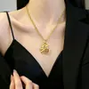Nova Luminária Pendente Estilo Chinês Caractere Fu Vazado Ruyi Ábaco Luxo Retrô Colar Vazado Atrai Riqueza e Tesouro Presente para Namorada