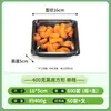 Caja Desechable para Fruta Transparente con Tapa Caja de Embalaje de Plástico Caja para Llevar Caja Gruesa con Compartimentos Caja para Fruta Cortada y Ensalada