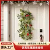 Enredaderas de Rosas Artificiales Transfronterizas, Enredaderas de Rosas Artificiales de Primavera, Colgantes de Plantas Verdes para Pared, Decoraciones de Enredaderas para Mesas de Comedor, Gran Cantidad, Excelente Precio
