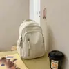 Nova Mochila Escolar de Grande Capacidade para Alunos do Ensino Fundamental II e Médio, Mochila Casual de Nylon de Alta Qualidade para Mulheres, Bolsa de Viagem Multicamadas, Moderna
