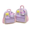 Nova Mochila da Kuromi, Mochila Escolar Leve para Crianças, Casual e Versátil, Mochila Fofa de Pequena Princesa para Meninas