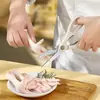 Conjunto de Facas Suplemento Alimentar para Bebê, Combinação de Faca de Cozinha e Tábua de Corte, Conjunto de Cinco Peças de Faca de Cozinha e Tábua de Corte de Aço Inoxidável para Suplemento Alimentar de Bebê
