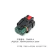 Conector à Prova d'Água Doméstico de 3 Pinos Ampseal16 Plug Fêmea 776429-4 Slot para Cartão D Fio-a-Fio