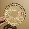 Estilo Nacional Creación Circular Estilo Antiguo Tejido de Bambú Materiales de Douli Decoración de Pared de Jardín de Infancia Exhibición de Tejido Muñeca para Pared Cultural Accesorios