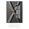 Lujo Ligero Pintura de Luz Entrada Sala de Estar Pintura Decorativa Tira de Luces LED Pintura Pasillo Colgante Pintura Artística Lujo Ligero Murales de Pasillo