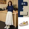 Zapatos Blancos de Piel Genuina 2026 Verano Nuevo Estilo Zapatos de Malla Retro Tendencia Étnica Zapatos Casuales Transpirables Zapatos de Suela Plana para Mujer