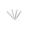 Pasador de Chaveta Gb91 Acero al Carbono Zinc Blanco Pasador de Seguridad en Forma de U Eje de Inserción Pasador de Chaveta de Seguridad Pasador Elástico para el Cabello Clip Pin