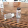Botella dispensadora de bebidas cuadrada de 60 ml, Botella cuadrada pequeña francesa, Botella octagonal para condimentos de 20 oz, Botella de prueba, Botella de reactivos de boca ancha