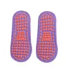 Calcetines de Algodón Antideslizantes para Restaurante Padre-Hijo, Calcetines para Trampolín, Set para el Hogar en Interiores, Calcetines de Yoga para Adultos, Calcetines para el Piso de Educación Temprana para Bebés