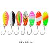 Lentejuelas Luya 3G color metal lentejuelas cebo cebo duro trucha de agua dulce boca de caballo lentejuelas