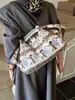 Bolsa de Felpa Nueva 2026, Bolsa Tote de Gran Capacidad, Bolso de Hombro Estilo Étnico, Bolso de Hombro Dulce y Fresco para Estudiantes